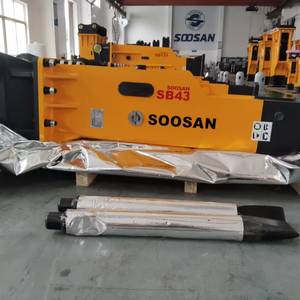 Nuevo Martillo Hidráulico Tipo Caja SB43 para Excavadoras de 6-7 Toneladas en Construcción y Minería con 1 Año de Garantía y 375 kg de Peso - Product Image 1