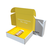 Boîte d'emballage de médicaments écologique et recyclable avec impression personnalisée, logo en relief, boîte d'emballage de capsules auto-montable pour pilules en verre
