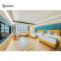 Usine approvisionnement direct moderne 5 étoiles hôtel de mode chambre à coucher chambre de meubles chambre d’hôte ensemble mode