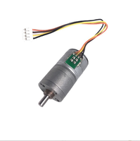 Moteur pas à pas à engrenages à couple élevé 12V DC avec boîte de vitesses de 20mm 50 tr/min vitesse 2 phases 18 degrés SM20 Commutation brosse Rotation bas régime