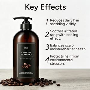 Champú para el Crecimiento del Cabello con Cafeína de Marca Privada, Anticaída, Engrosador, Fortalecedor, Hidratante, Cuidado del Cuero Cabelludo, Fabricante OEM - Product Image 5