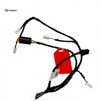 Rangkaian Kabel Kontrol Daya Mesin Otomotif Multi-Cabang Tipe-Y Kustom OEM 12V 24V