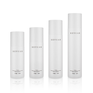 Matte White Spray Bottle Frosted Plastic Luxury Cosmetic Spray Bottle 100ml Mist Bottle with Spray
