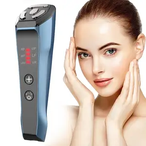 Instrumento de elevación eficiente de belleza con fotón Led para la cara Rf Em cuidado de la piel dispositivo Facial de ajuste