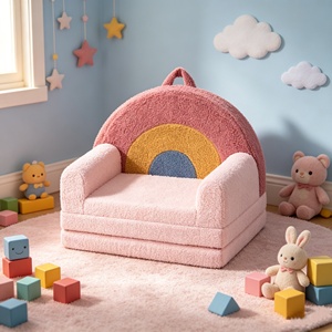 <span class=keywords><strong>Divano</strong></span> <span class=keywords><strong>Letto</strong></span> Pieghevole Moderno di Lusso Arcobaleno <span class=keywords><strong>per</strong></span> Bambini, Comprimibile Sottovuoto, Ideale <span class=keywords><strong>per</strong></span> la Lettura dei Bambini - Vendita Calda dalla Fabbrica - Product Image 1