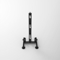 Support de rangement robuste et stable pour plaques de barre réglables en acier – Idéal pour équipement de gym