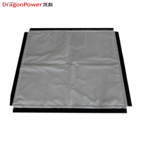 Tapis chauffant pour conteneur IBC à commande thermostatique, coussin thermique antigel pour l'ajustement de la viscosité du miel et du sirop