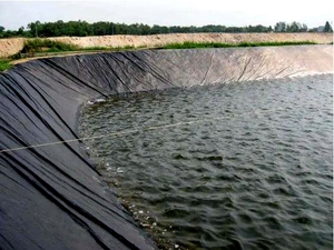 Màu Đen Không Thấm Nước Pond Liner Nuôi Trồng Thủy Sản <span class=keywords><strong>LDPE</strong></span> HDPE Màng Địa Kỹ Thuật Trong CuộN - Product Image 5