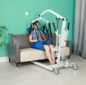 Lève-<span class=keywords><strong>personne</strong></span> électrique robuste 230 kg, palan de <span class=keywords><strong>transfert</strong></span> avec arrêt d'urgence pour <span class=keywords><strong>lit</strong></span> et voiture - Product Image 5