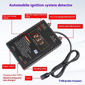 T100 Car Ignition System Analyzer Diagnostic Tool <strong>Spark</strong> Voltage <strong>Tester</strong> for Ignition <strong>Coil</strong> 1 Year Warranty - Product Image 2