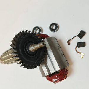 Neo Phần Ứng AC220-240V GA5030 GA4530 GA4030 GA5034 GA4534 GA4031 PJ7000 GA4034 Rôto Động Cơ + Stator + Vòng Bi + Chổi Than - Product Image 5