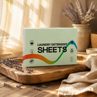 Feuilles de lavage écologiques jetables noires pour la restauration des couleurs des vêtements, à faible mousse, pour l'entretien du tissu et la restauration des vêtements, faciles à utiliser