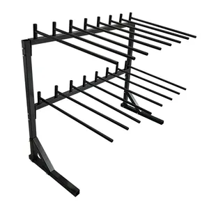 JH-Mech Custom High-Quality Space Save Easily Assembled Metal Freestanding Saddle Pad Rack