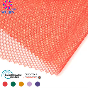 Échantillon gratuit <span class=keywords><strong>pas</strong></span> <span class=keywords><strong>cher</strong></span> nouveau gros 100% Nylon Super doux respirant <span class=keywords><strong>Tulle</strong></span> maille tissu rouge mariée broderie Net Saree robe <span class=keywords><strong>jupe</strong></span> - Product Image 1