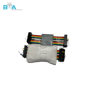 Kabel Pita Datar IDC 16Pin Pitch 2.54mm 145MM/0.48ft dengan Inti Ferit untuk Transmisi Sinyal & Data PCB