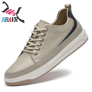 Zapatos Elevadores para Hombre con Plantilla de 6cm, Tacones de Diseño, Cómodos, de Alta Calidad, de Cuero Genuino, Zapatos Casuales para Hombre - Product Image 1