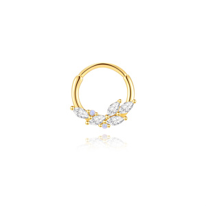 Trendy Gold Plated 925 <b>Sterling</b> <b>Silver</b> <b>Stud</b> <b>Earrings</b> with Zircon for Women Engagement Jewelry Daily Wear Wholesale - Product Image 4
