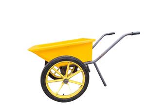 Durable Heavy Duty 26 Inch Solid Rubber Wheel Barrow Wheel Puncture Proof <strong>Flat</strong> Free Wheel Construction Site Trolley <strong>Cart</strong> - Product Image 6