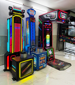 เครื่องเกมอาร์เคดแบบหยอดเหรียญ รุ่น Commercial Hammer สำหรับเล่นบาสเก็ตบอลและชกมวย พร้อมแผ่นเกมโลหะ สำหรับใช้ในร่ม - Product Image 3