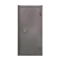 Porte plate anti-explosion et anti-incendie en acier sur mesure pour usine et entrepôt, fabrication professionnelle