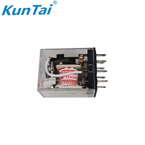 핫세일 쿤타이 14핀 밀폐형 범용 릴레이 HH54P AC 12V 220V 나사 설치형 자동화 애플리케이션용 - Product Image 3