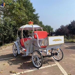 Carruaje Real de Lujo para Turismo, Carruaje Austriaco para Bodas, Carruaje de Estilo Clásico para Utilería Cinematográfica, Carruaje Tipo Calabaza - Product Image 5