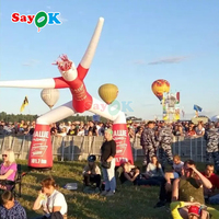 Sayok Gonflable Alien Air Dancers Rocker Publicité Alien Sky Dancer à vendre
