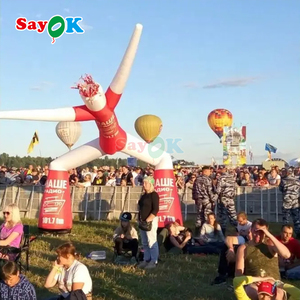 Sayok Inflatable người ngoài hành tinh không khí vũ công Rocker quảng cáo người ngoài hành tinh trên bầu trời vũ công để bán - Product Image 6