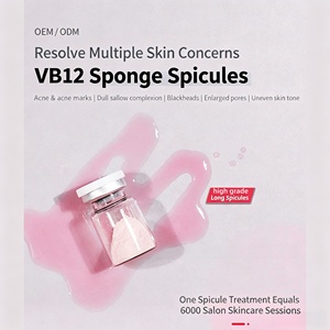 Esponja Rosa Spongilla Bio Micro Needle Powder con Vitamina B12, Exfoliante de Algas para Renovación de la Piel, Terapia de Exfoliación con Espículas de Algas - Product Image 1