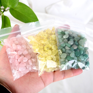 หินคริสตัลบำบัดแบบขายส่ง หินคริสตัลกรวด หินคริสตัลชิปส์ในถุงสำหรับตกแต่ง - Product Image 3