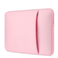 Housse d'Ordinateur Portable en Néoprène Durable de Style Professionnel, Grande Capacité avec Poignée, Protection Antivol pour Ordinateur Portable