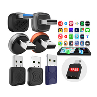 Module sans fil CarPlay Android Auto, adaptateur USB double port, Carlinkit universel, convertisseur rapide pour Waze Spotify