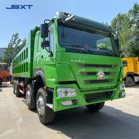 Camion benne SINOTRUK HOWO 6x4 8x4 d'occasion en bon état, camion benne de chantier lourd