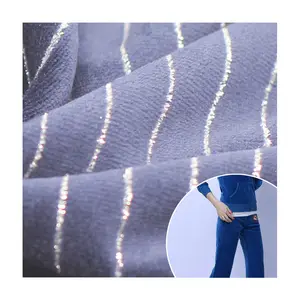 100% polyester textiles fabric supplier velvet fabric