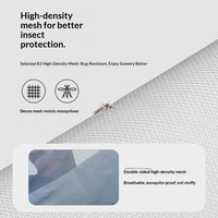 Carpa Impermeable Automática Minimalista de Alta Gama, Carpa de Camping para las Cuatro Estaciones con Varilla de Fibra de Vidrio para Viajes al Aire Libre, Resistente a los Rayos UV