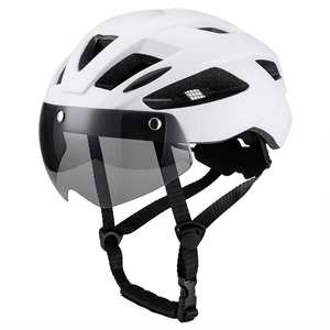 2023 superventas <span class=keywords><strong>casco</strong></span> de bicicleta <span class=keywords><strong>para</strong></span> adultos ligero al por mayor <span class=keywords><strong>casco</strong></span> <span class=keywords><strong>MTB</strong></span> con lente de luz LED recargable cascos de equitación calientes - Product Image 2
