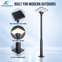 Lampe solaire de jardin 25W, 160 LED, batterie 30000mAh, en aluminium moulé sous pression, lampadaire extérieur pour aménagement paysager, personnalisable