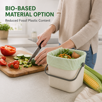 Sacs à déchets bio et alimentaires sur mesure OEM, extra épais et compostables, pour cuisines européennes, fabrication chinoise et vietnamienne, double usine.