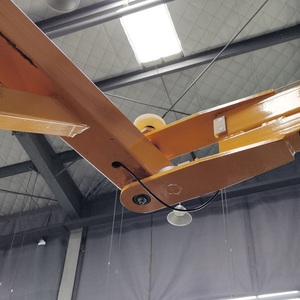 Grúas de pluma para la venta Plataformas DE TRABAJO Grúa de pluma móvil pesada con polipasto eléctrico o polipasto de cadena - Product Image 6