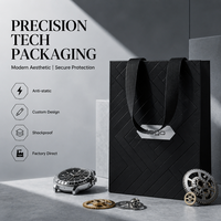 Sacs cadeaux personnalisés de luxe en gros avec logo pour montres, pièces de précision, emballage industriel, petites boutiques, fabricant en gros