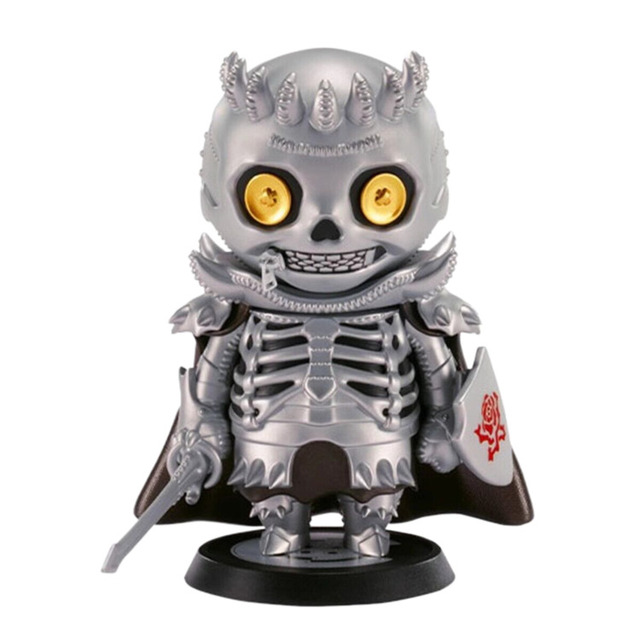 Manufacturer Custom PVC Non-toxic 1/48 Scale Model Toy Silver Skeleton Warrior Action Figure Custom Made OEM Design