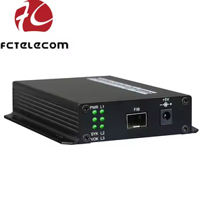1 Canal <span class=keywords><strong>4K</strong></span> DVI Fiber Extender DVI Optical Converter DVI to Fiber Converter SFP Fiber - Product Image 3