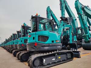 Mini-excavatrice sur chenilles compacte SWE60UF de 6 tonnes avec godet de 0,18 m³, haute efficacité de terrassement, moteur CE EPA pour les chantiers étroits - Product Image 4