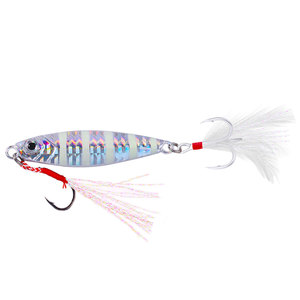 Esche artificiali in metallo <span class=keywords><strong>da</strong></span> 10g-60g per la <span class=keywords><strong>pesca</strong></span> in <span class=keywords><strong>riva</strong></span>, jig luminosi a forma di zebra, esche a cucchiaio in piombo <span class=keywords><strong>con</strong></span> ami assist per la <span class=keywords><strong>pesca</strong></span> in mare - Product Image 1