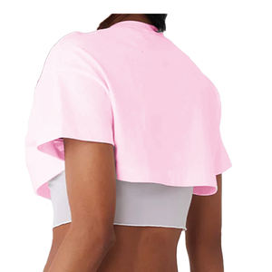 Camiseta sin mangas de verano transpirable y llamativa para mujer, top corto con forro de malla para un look urbano fresco - Product Image 5