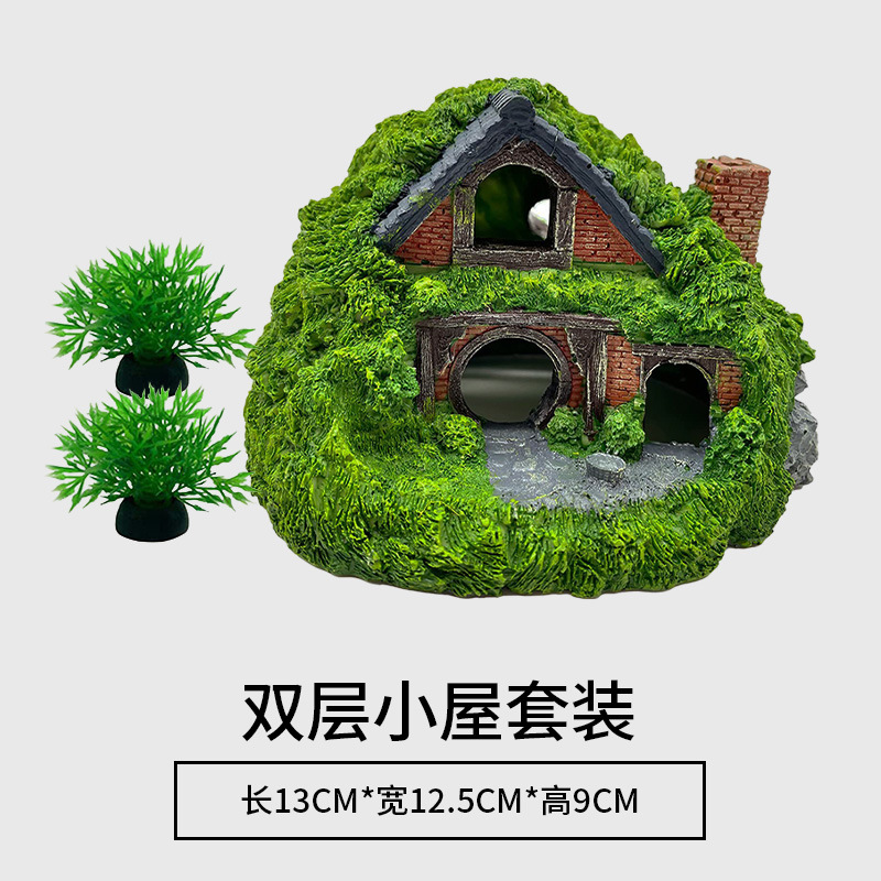 Juego de cabaña de doble capa 271g - Caja interior pequeña de papel.