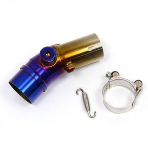 Nuevo Tubo de Escape Deslizante para Motocicleta <span class=keywords><strong>Kawasaki</strong></span> ER-6N ER-6F, Conexión de Silenciador, Tubo de Enlace de 51 mm, Repuesto - Product Image 3