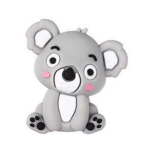 Cuentas Sueltas de Silicona PVC 3D con Diseño de Koala para Manualidades, Cuentas para Bolígrafos, Fabricación de Joyería, Venta al Por Mayor a Bajo Precio - Product Image 6
