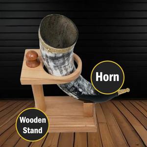 Corne à boire viking au meilleur prix pour fête et célébration sur le thème viking, corne à boire viking naturelle par CRAFT ZONE EXPORT - Product Image 5