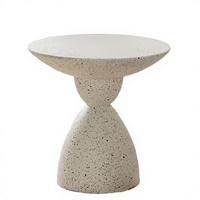 Table basse ronde en marbre, durable, style mid-century modern, luxe léger, pour hôtel et salon, mobilier de maison, facile à nettoyer, XINGYI DP-050